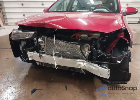 2020 Hyundai Ioniq Hybrid Blue from USA, damaged, VIN KMHC65LC8LU215598